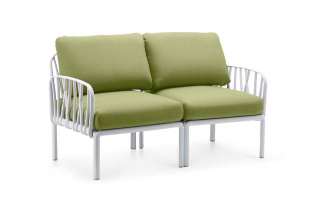 Komodo 2er Loungebank Kunststoff