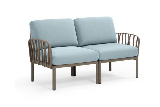 Komodo 2er Loungebank Kunststoff
