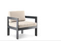 Livorno Dininglounge Sessel Aluminium