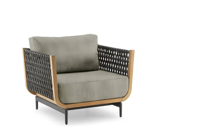 Göteborg Fauteuil de lounge aluminium