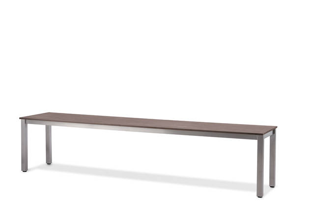 Island Gartenbank Edelstahl