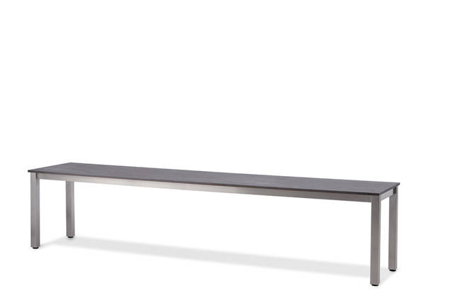 Island Gartenbank Edelstahl