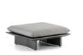 Manhattan Loungehocker Aluminium
