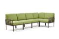 Komodo Gartenlounge Set Kunststoff