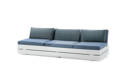 Malmö 2er Loungebank Aluminium