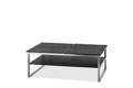 Miami Loungetisch Edelstahl 120x80 cm