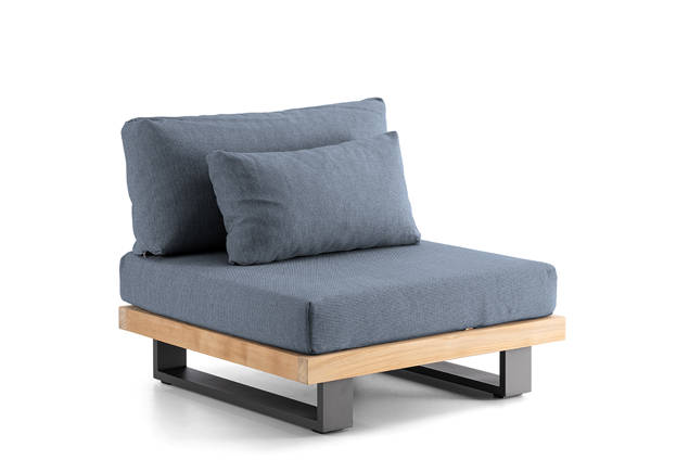 Amalfi Fauteuil lounge aluminium