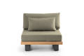 Amalfi Loungesessel Aluminium 2