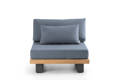 Amalfi Loungesessel Aluminium 2
