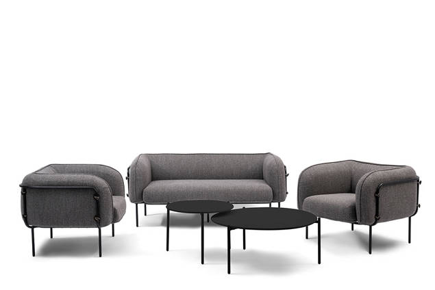 Lipari Gartenlounge Set Stahl