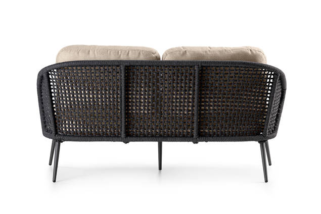 Ravenna 2.5er Loungebank Aluminium 3