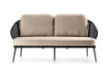 Ravenna 2.5er Loungebank Aluminium 4