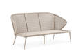 Ravenna Banc lounge 2.5 places aluminium 1