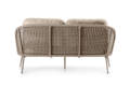 Ravenna Banc lounge 2.5 places aluminium 3
