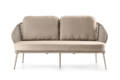 Ravenna Banc lounge 2.5 places aluminium 4