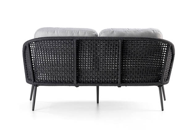 Ravenna 2.5er Loungebank Aluminium 3