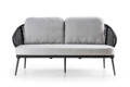 Ravenna 2.5er Loungebank Aluminium 4