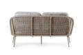 Ravenna Banc lounge 2.5 places aluminium 3