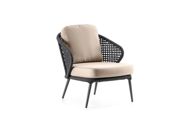 Ravenna Fauteuil lounge aluminium