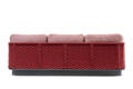 Messina 3er Loungebank Aluminium 3