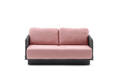 Messina Banc lounge 2 places aluminium 4