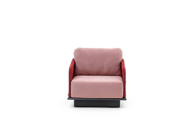 Messina Loungesessel Aluminium 4