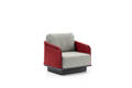 Messina Loungesessel Aluminium