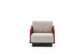 Messina Fauteuil lounge aluminium 4