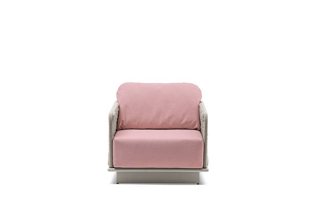 Messina Loungesessel Aluminium 4
