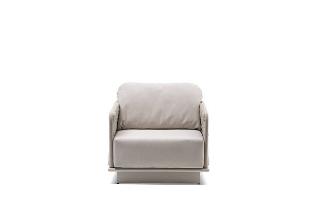 Messina Loungesessel Aluminium 4