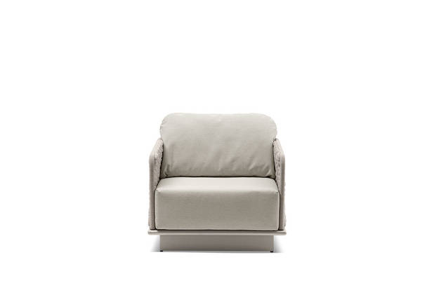 Messina Loungesessel Aluminium 4