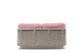 Messina 2er Loungebank Aluminium 3