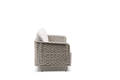 Messina Banc lounge 2 places aluminium 2