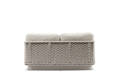 Messina 2er Loungebank Aluminium 3