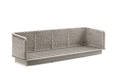 Messina Banc lounge 3 places aluminium 1