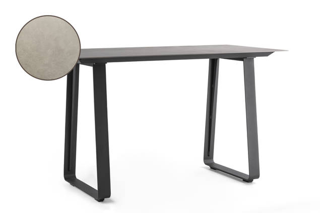 Bellinzona Table de bar aluminium