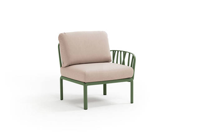 Komodo Fauteuil lounge gauche/droite synthétique