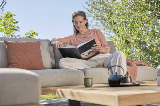 Amalfi Gartenlounge Set Aluminium 1