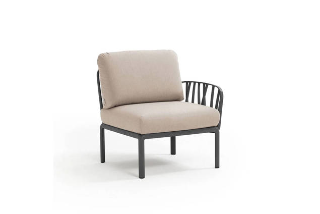 Komodo Fauteuil lounge gauche/droite synthétique