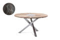 Alaska Table de jardin ronde acier inoxydable Ø100 cm
