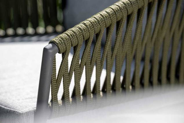 Trento II Gartentisch Set Aluminium 3