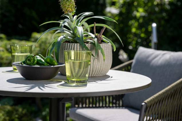 Trento II Gartentisch Set Aluminium 4