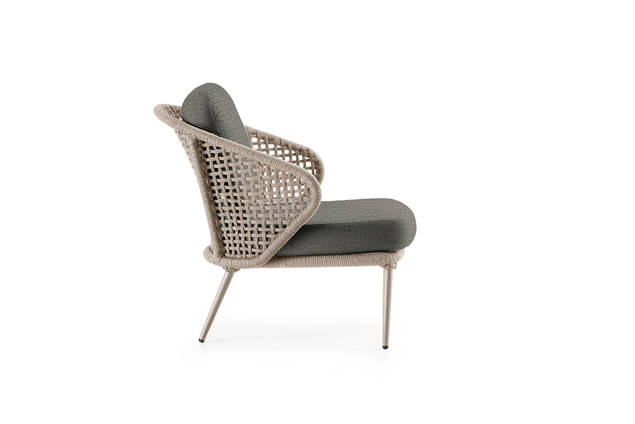 Ravenna Fauteuil lounge aluminium 1