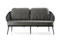 Ravenna 2.5er Loungebank Aluminium 3