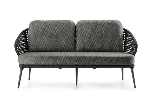 Ravenna 2.5er Loungebank Aluminium 3