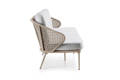 Ravenna 3er Loungebank Aluminium 1