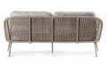 Ravenna 3er Loungebank Aluminium 2