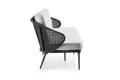 Ravenna 3er Loungebank Aluminium 1