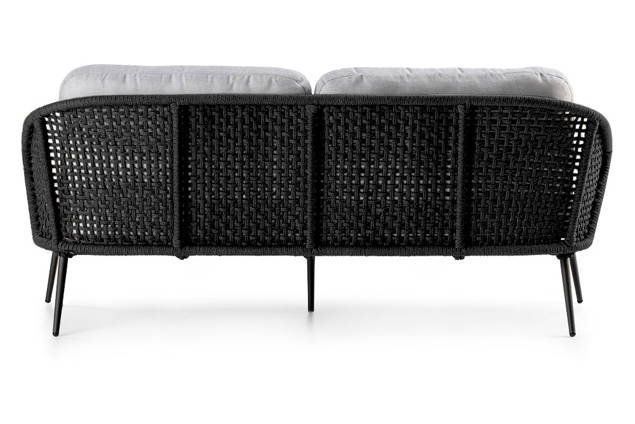 Ravenna 3er Loungebank Aluminium 2