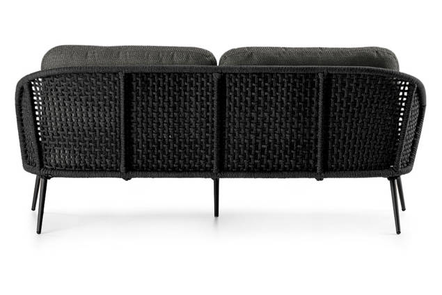 Ravenna 3er Loungebank Aluminium 2